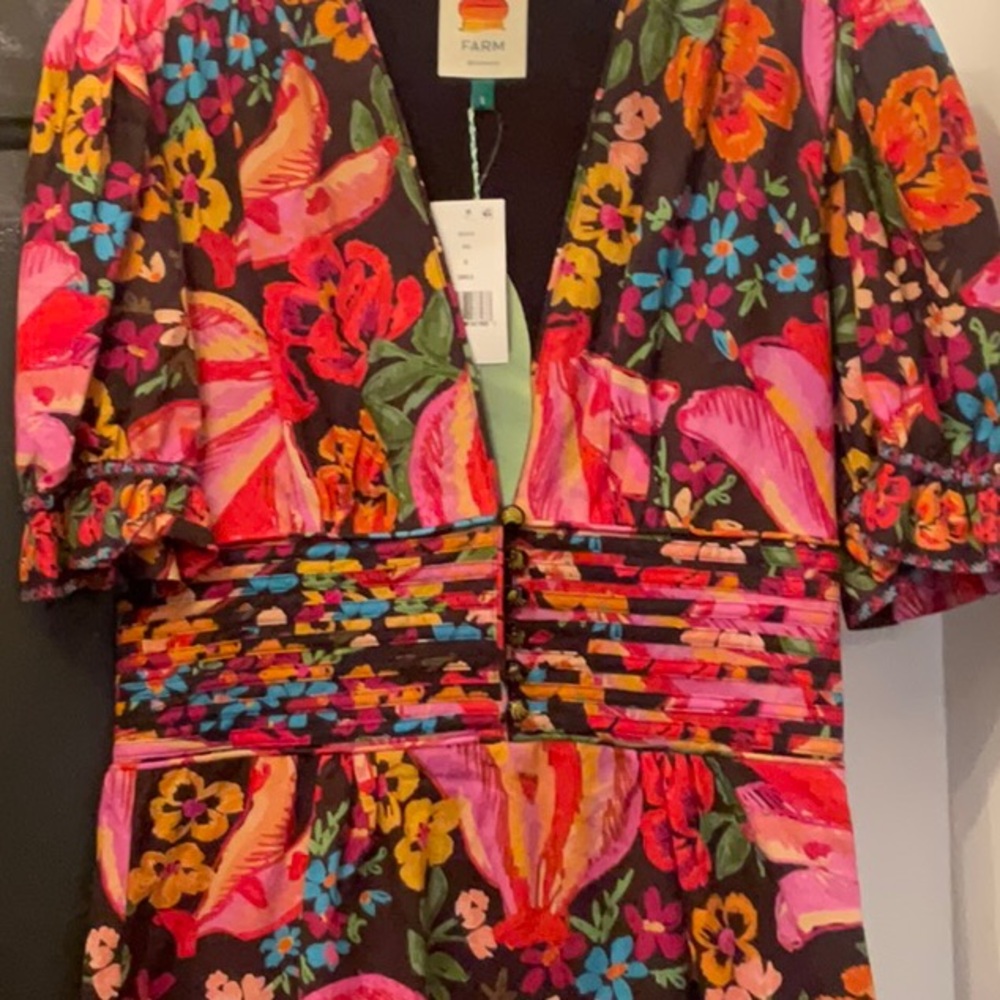 Floral Multicolor Dress - Picture 3 of 4